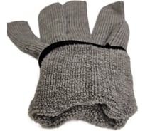 Перчатки акриловые с шерстью NewLine утепленные, серые 10 пар 168092_10