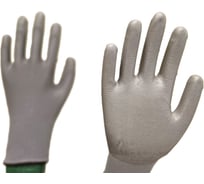 Нейлоновые перчатки NewLine с покрытием из полиуретана серые, 12 пар 168114/2_12