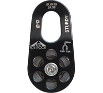 Блок-ролик ICE ROCK Sturdy стальной с подшипником, ролик нерж IR 0419