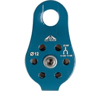 Блок-ролик ICE ROCK с фиксированными щечками с подшипником, ролик алюминиевый IR 0403-1