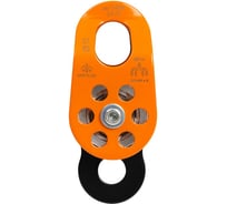 Блок-ролик двойной алюминиевый Vertical с подшипником ver 0408