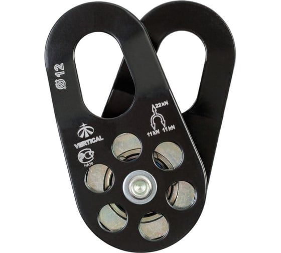 Блок-ролик стальной Vertical с подшипником ver 0402 1