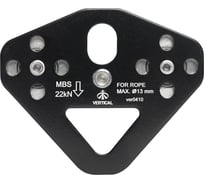 Блок-ролик Vertical Тандем алюминиевый с подшипником ver 0410