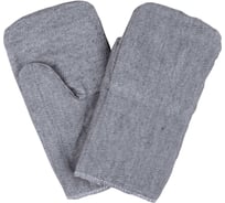 Рабочие рукавицы без наладонника TDM ELECTRIC Полюс, серые, 1 пара, SQ1016-0516