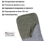 Рабочие рукавицы TDM ELECTRIC Полюс, брезентовый наладонник, серые, 1 пара, SQ1016-0517 4