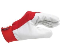 Перчатки рабочие кожаные WR PROTECT р. 9 с липучкой велкро Wurth 1899400133228 1