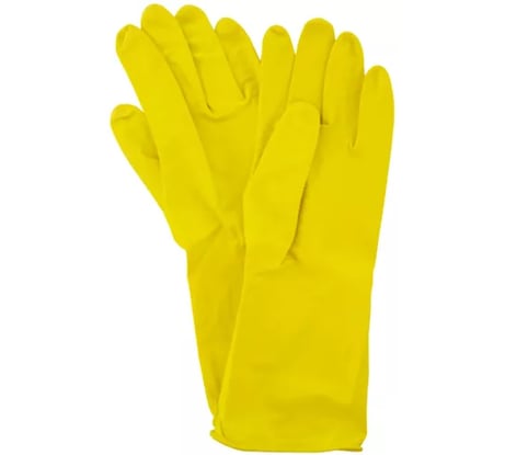 Перчатки хозяйственные SAMGRUPP резиновые с хлопковым напылением, размер L, 12 пар SAMC-074300009-12