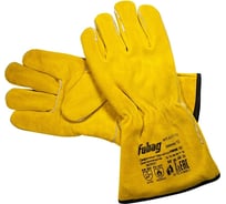 Сварочные краги FUBAG FWGK 10 Y, на подкладке с кевларовой нитью, желтые 641176