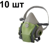 Полумаска фильтрующая Jeta Safety из силикона с быстрым сбросом, размер S (малый), 10 шт 8500-box-S
