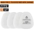 Противоаэрозольный фильтр (предфильтр) 20шт HEPA класса P2R D Jeta Safety 8022-pack 1