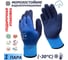 Утепленные непромокаемые перчатки Master-Pro® ХАНТЫ (НАДЫМ), махровые акриловые с полным морозостойким покрытием ПВХ+нитрил, 10 размер, 1 пара, 10130-AQPVCN-1-001PU/FY 4