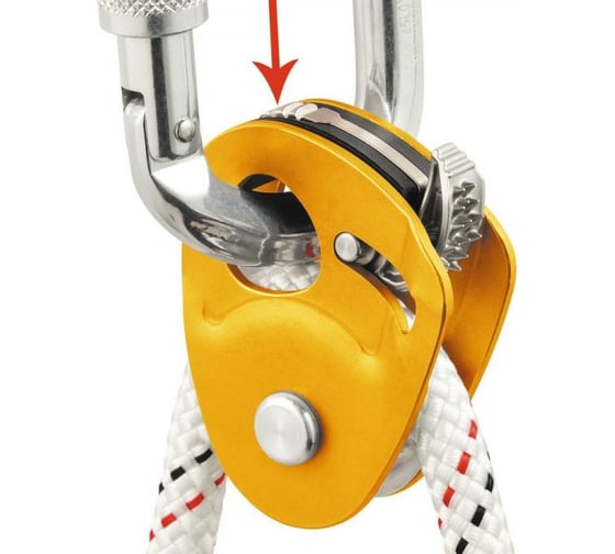Блок-ролик с зажимом Petzl MICRO TRAXION P53