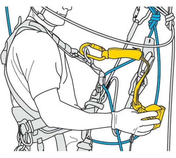 Устройство остановки падения Petzl ASAP LOCK B071BA00
