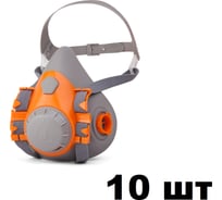 Фильтрующая полумаска  из силикона, размер M, 10 шт Jeta Safety 6500-box-M