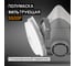Полумаска многоразовая фильтрующая из термопласта, размер L, 20 шт Jeta Safety 5500P-box-L 3
