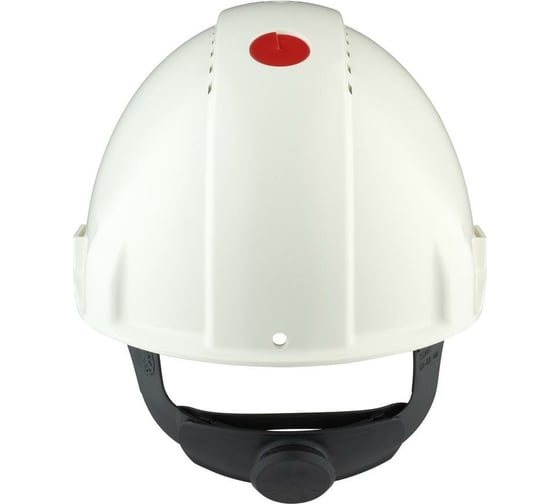Защитная каска 3М G3000NUV-VI белая, с вентиляцией, с храповиком, с УФ-индикатором 7100001960