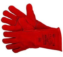 Краги спилковые GOLD MANIBUS Norma Long оранжевые Cowsplit Leather Welding Gloves р.11 (XXL) 12/60 GM-1011LT-4011