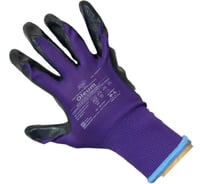 Перчатки нейлоновые GOLD MANIBUS Oleum с покрытием из вспененного нитрила р.10 (XL) 12/240 GM-1005N-10