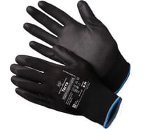 Перчатки нейлоновые Gold Manibus GM1001PU-black- 8 Terra черные с полиуретановым покрытием р.8 (M) 12/240 УТ-00000606