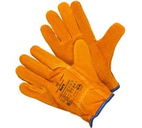 Перчатки Gold Manibus GM-1002LT-10 Aura спилковые оранжевые Cowsplit Leather Driver Gloves р.10 (XL) 12/120 УТ-00000597