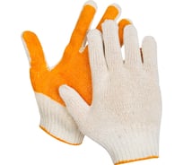Перчатки хлопчатобумажные с покрытием из ПВХ (размер L-XL) "Master" Stayer 11405-XL