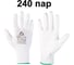 Защитные перчатки для точных работ Jeta Safety (240 пар) из полиэфира c полиуретановым покрытием, разм.L/9, JP011w-box-L 1