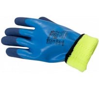 Перчатки утепленные HOEGERT TECHNIK DIRK с латексным покрытием синие 11 HT5K778-11