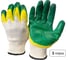Перчатки SaveHands 106, двойная утепленная ХБ основа с 2-м латексным обливом, 10 р., 13 класс, упаковка 3 пары 101106-3 1