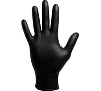 Перчатки нитрильные Armprotect без напыления, текстурированное покрытие ладони, черные,  ND021 (50 пар/уп), р. M(8) ND021 4620207787045
