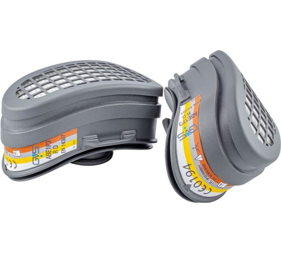 Сменные фильтры GVS Elipse ABE1P3 для полумасок SPR580/581/584 SPR582IDUA 1