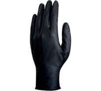 Перчатки одноразовые Delta Plus нитрильные, неопудренные, 25 пар в упаковке, размер 8/9 V1600B5008