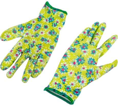 Садовые перчатки VERTO с нитриловым покрытием, размер 7 97H140