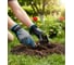 Перчатки садовые GRINDA PRO Line Flora S (7), из искусственной кожи, с усиленным наладонником и кончиками пальцев, противоскользящие 1138-S 2