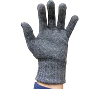 Перчатки для мужчины Master-Pro® плотные полушерстяные без покрытия РУССКИЙ ЛЕС (ИНЕЙ), плотность 10/10, 1 пара 10507-RFI0-1-PU/TU
