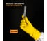 Перчатки химостойкие латексные Jeta Safety, 50/50, с хлопковым напылением, 0.4 мм, размер 11/XXL JL-711-XXL 3