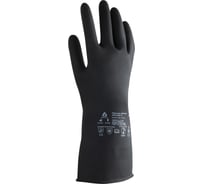 Перчатки химостойкие латексные Jeta Safety, 50/50 КЩС-2, 0.4 мм, размер 11/XXL JCH601-XXL