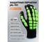 Перчатки от ударов Jeta Safety (120 пар) из полиэфира с пенонитриловым покрытием с противоударными накладками на тыльной стороне, р.8/M, JAL-101-box-M 2