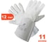 Аргоновые краги ARCTICUS наппа КРС серые, без подкладки, Kevlar, 35см, р.11, арт. 32000-1112 1