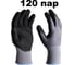 Перчатки для точных работ Jeta Safety (120 пар) из нейлона и спандекса с пенонитриловым покрытием ладони, р.10/XL, JN-021-box-XL 1