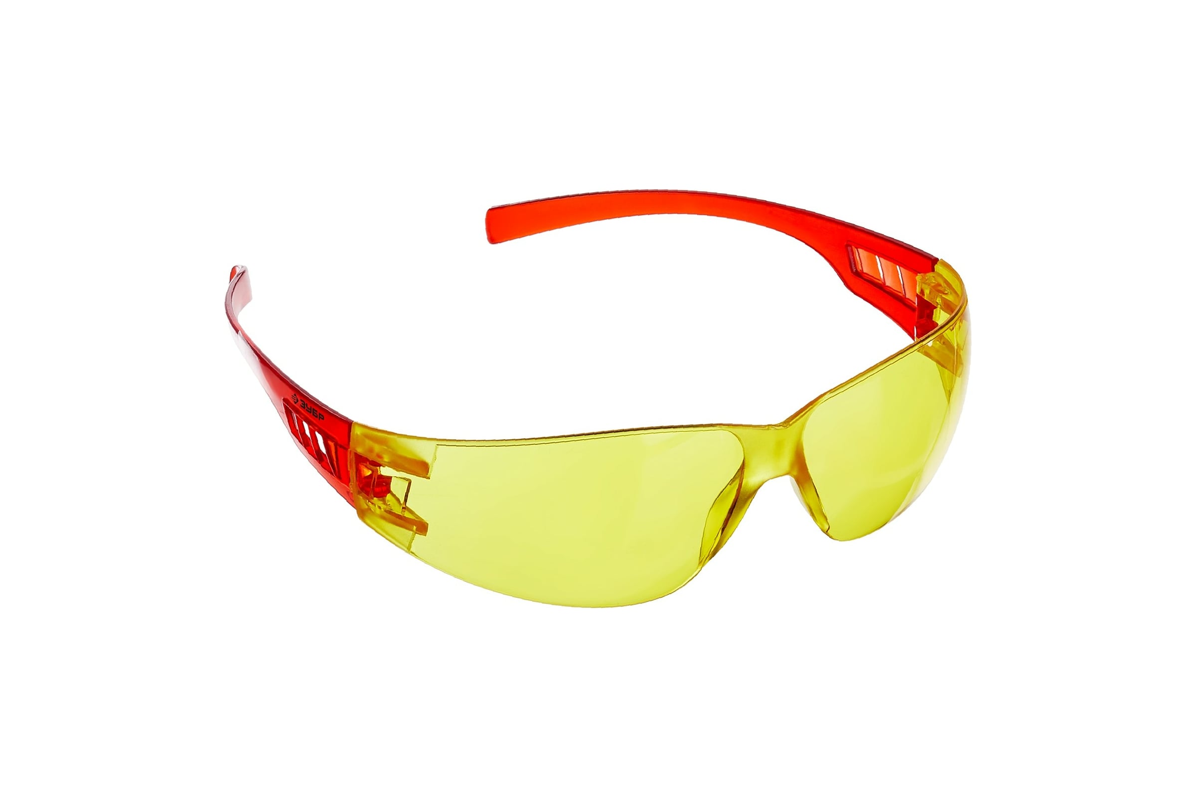 ЗащитныеочкиоткрытоготипаЗУБРжелтые,пластиковыедужки110326_z01
