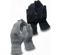 Плотные полушерстяные перчатки без покрытия Master-Pro® Мужской подарок. 2 пары. РУССКИЙ ЛЕС (ЗИМА + ИНЕЙ), плотность 10/10, 10507-RFWI0-2-PU/TU