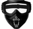 Очки doka Панорама OZPD5 черные с защитным щитком OZPD5-Black-щ 1