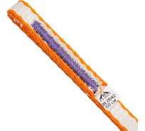 Петля из дайнемы оранжево-белая для такелажа ICE ROCK IR 0942.orange 60 см, шир. 10 мм