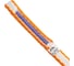 Петля из дайнемы оранжево-белая для такелажа ICE ROCK IR 0947.orange 250 см, шир. 10 мм 2