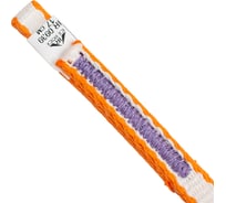 Оттяжка из дайнемы оранжево-белая ICE ROCK IR 0939.orange 17 см, шир. 10 мм
