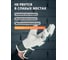 Перчатки комбинированные кожаные краги из спилка А, размер 10/XL Jeta Safety JRG-8011 6