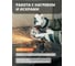 Перчатки комбинированные кожаные краги из спилка А, размер 10/XL Jeta Safety JRG-8011 5