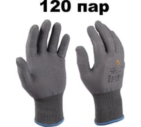 Перчатки от порезов (120 пар) из полиэтилена Адамант р.M/8 Jeta Safety JC-052-box-M