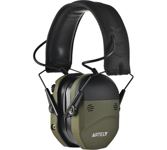 Профессиональные стрелковые наушники КРЕЧЕТ II, гелевые амбушюры, зелёные ARTELV AKRGBL2 AKRGG2