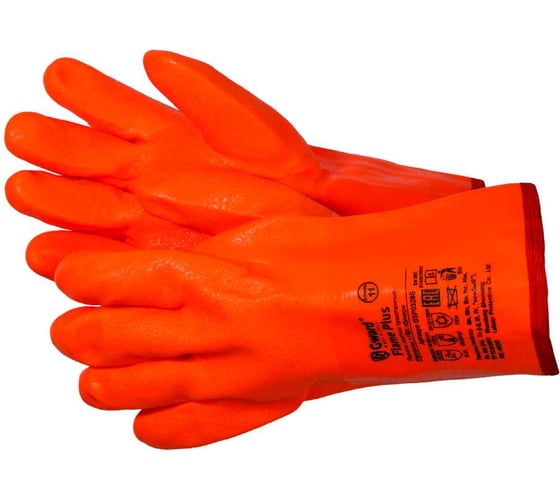 Перчатки ПВХ GWARD Flame Plus утепленные инд.упаковка (арт. ) 1 пар. (размер 11 (XXL)) GSP0328S/XXL1